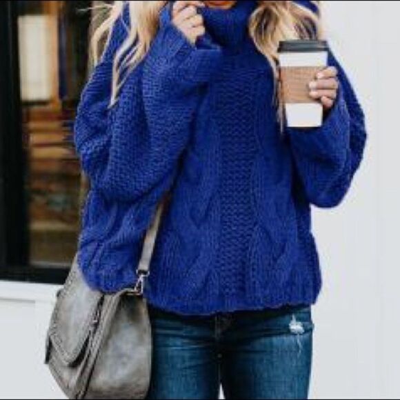 Cozy Cozy Turtleneck Sweater - Picture 1 of 7